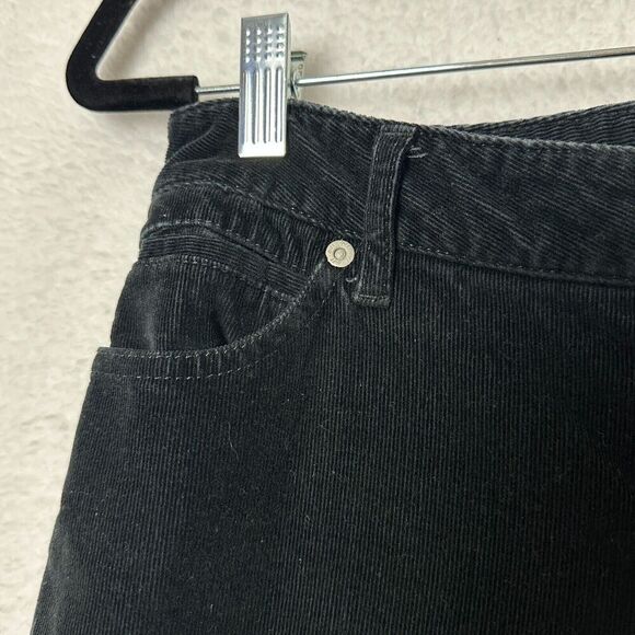 2/$30 J Jill Boot Cut Black Corduroy Casual Pants Size 8P Classic Stretch Preppy - Picture 6 of 13